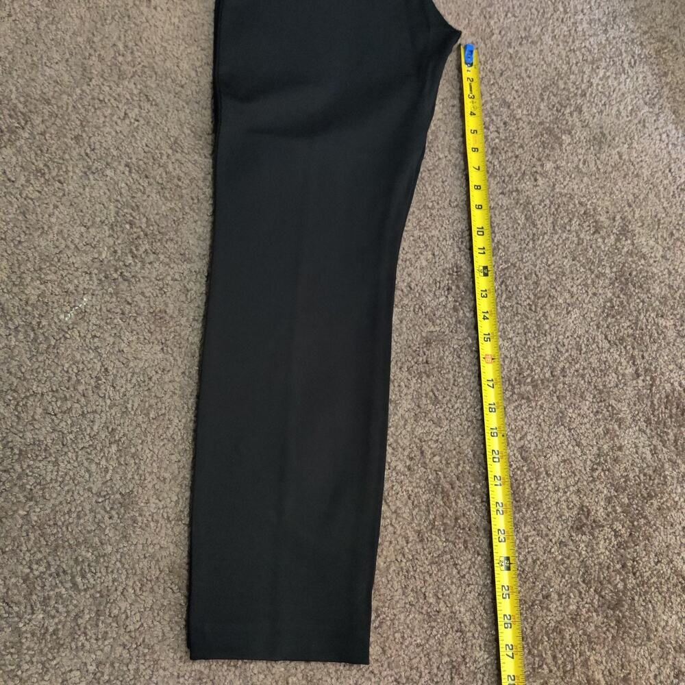 NWT Tommy Hilfiger Leggings Women's 12 Stretch Active Pants Black White ( New ) - Picture 10 of 11